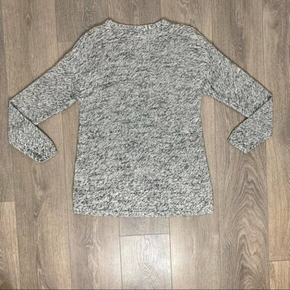 Philosophy Women's Republic Sweater Knit Pullover Dreamy Ivory Black Size M - Picture 13 of 13